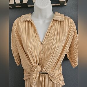 2piece Plisse set size S